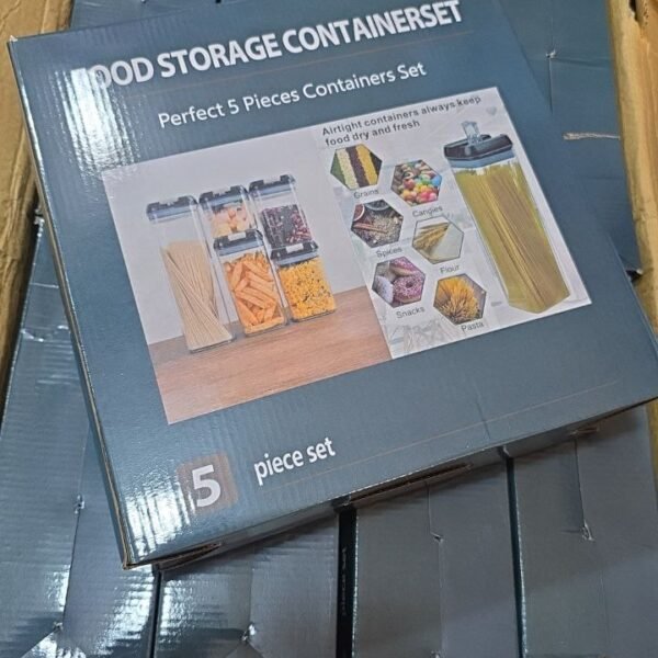 5 Pieces Food Storage Containeset