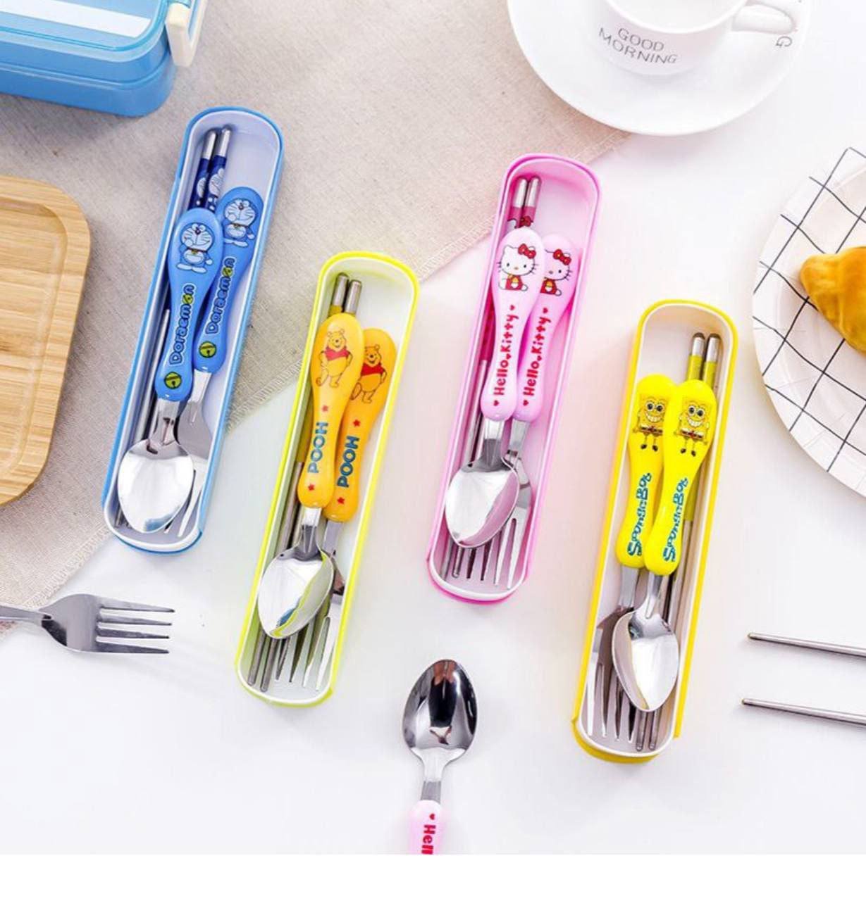 characters kids cutlery