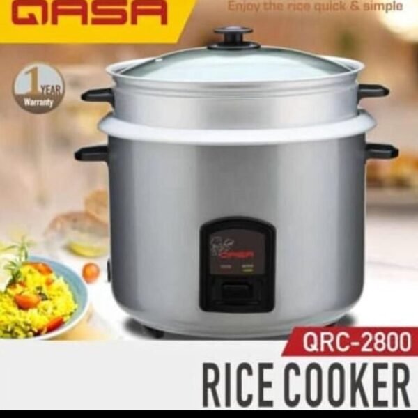 Qasa Rice Cooker 2.8litres.