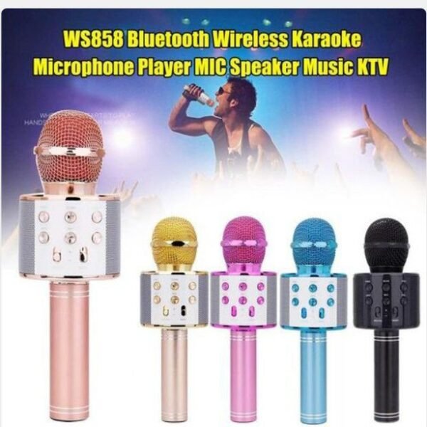 wireless Bluetooth karaoke mic